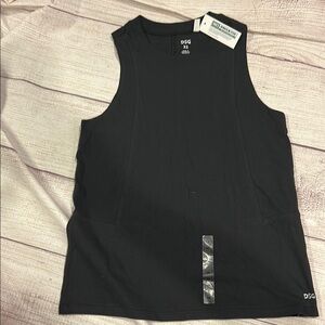 DSG Black womens Sleeveless tank Top